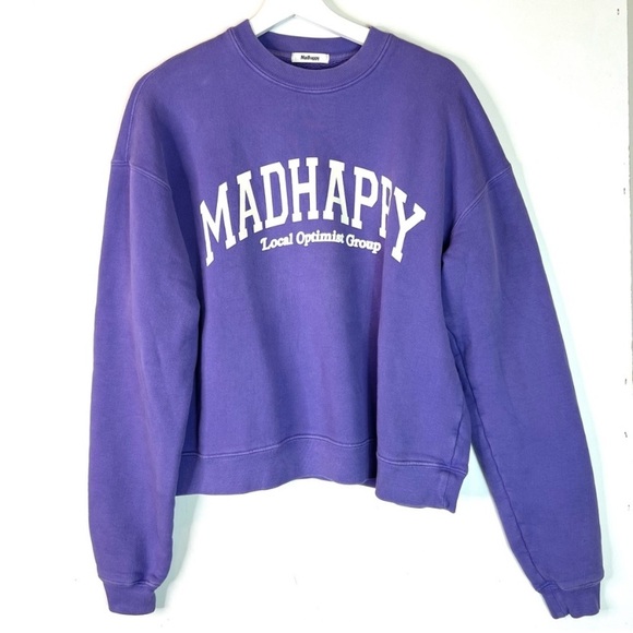 Madhappy Local Optimist Group Purple Sweatshirt
Size XS - Picture 1 of 6